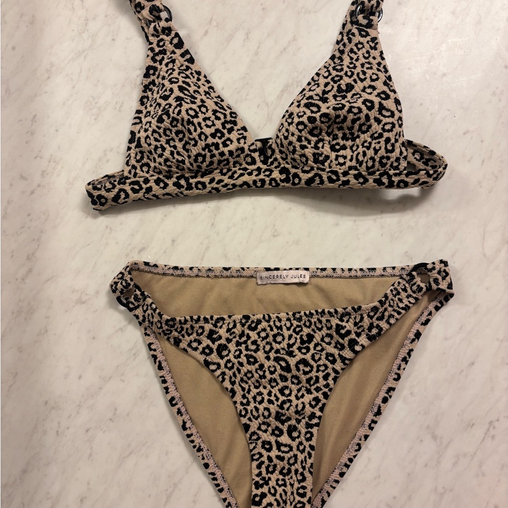 Sincerely Jules Animal Print Bikini